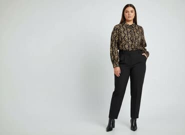 bluzka z dlugim rekawem czarna: Koszula damska, rozmiar XL — 7
