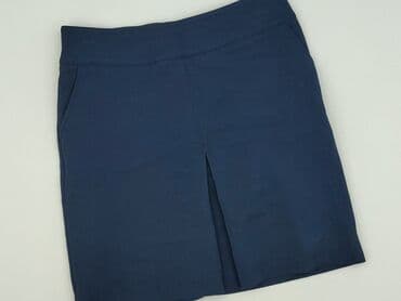 spódniczka alex biało niebieska: Yessica, Spódnica damska, rozmiar L — 1