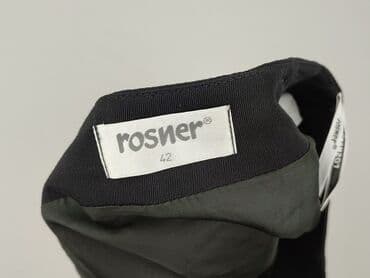 legginsy lateksowe z wysokim stanem: Rosner, Spódnica damska, XL — 4