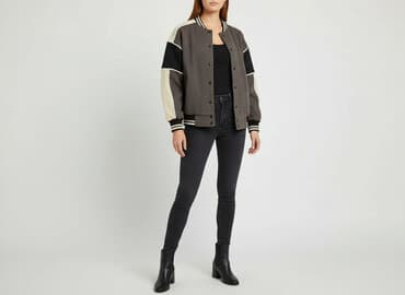 h m kurtki puchowe: H&M, Kurtka bomberka damska, rozmiar XS — 7