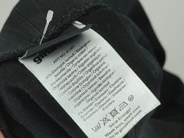 legginsy z wysokim stanem czarne: Gina Tricot, Legginsy M — 5