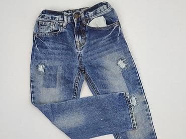 Spodnie jeansowe, F&F, 7 lat, 122, stan - Bardzo dobry