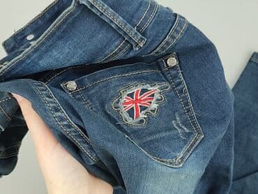 spodnie hello kitty piżama czarne: Jeans for women, size XS (EU 34) — 6