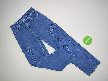cargo pants jeans: Spodnie cargo damskie, rozmiar S — 2