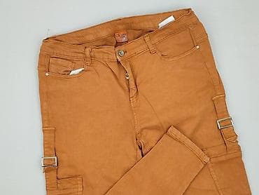 camel spodnie: M.Sara, Spodnie cargo damskie, rozmiar L — 1