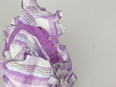 liliowa bluza damska: XLNT, Bluzka damska, rozmiar L — 5