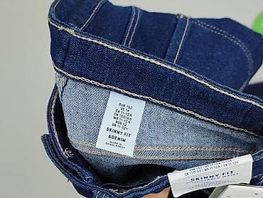 boho sandały: Spodnie jeansowe, H&M, 12 lat, 146/152, stan - Idealny — 4