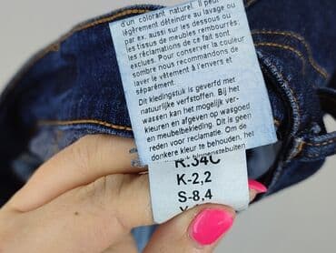 granatowe krótkie spodenki: Szorty damskie, rozmiar XS — 4