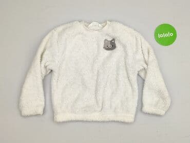 allegro sweterki azurowe: Sweatshirt, H&M, 8 years, 122-128 cm, condition - Very good — 2