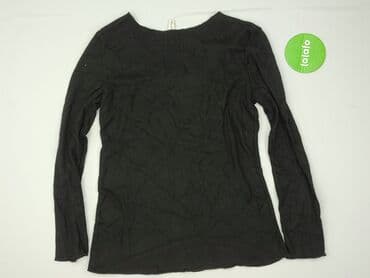 czarna koszulka pod marynarkę: New Collection, Bluzka damska, M — 3