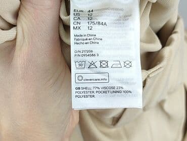 spodnie materiałowe tommy hilfiger: H&M, Spodnie materiałowe damskie, rozmiar 2XL — 5