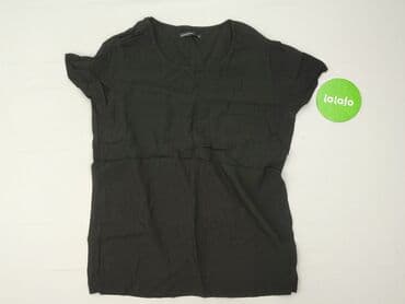 czarne t shirty damskie ze złotym nadrukiem: House, T-shirt damski, rozmiar M — 3