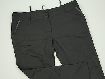 spodnie iteno: Spodnie materiałowe damskie, rozmiar 4XL — 1