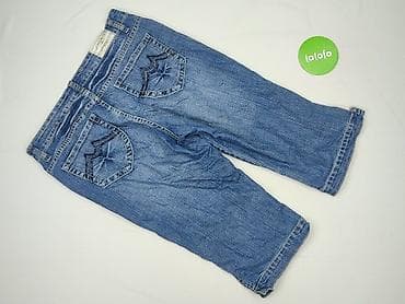 jeansy jasne: Spodnie 3/4 damskie, rozmiar 4XL — 3