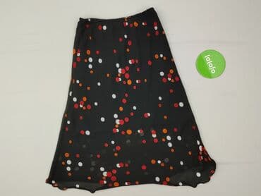 biała spódniczka w czarne kropki: Classic, Spódnica damska, rozmiar S — 3