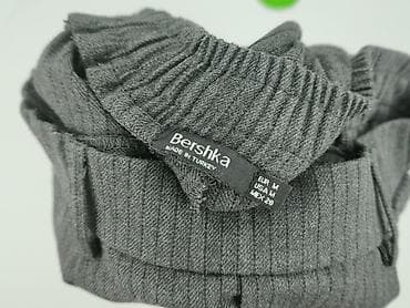 buty sizer: Bershka, Spodnie materiałowe damskie, rozmiar M — 4