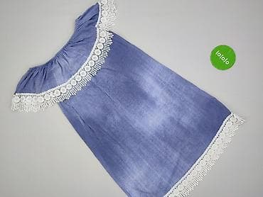 chabrowa bluzki: Denim, Sukienka damska, rozmiar S — 3