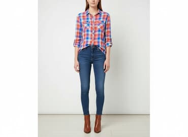 ubrania z kotem: Koszula damska, rozmiar S — 6