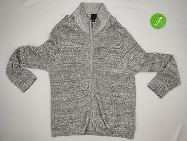 długi sweter kardigan: H&M, Kardigan dla mężczyzn, rozmiar XL — 2