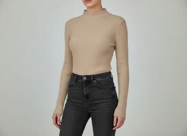 sweter hm w paski: H&M, Sweter damski, rozmiar XS — 1