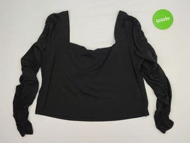 fioletowa koszulka h m: H&M, T-shirt damski, rozmiar 2XL — 3
