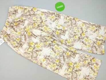 krótkie spodenki z szerokimi nogawkami: Spodnie materiałowe damskie, rozmiar S — 3