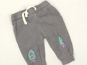 c a spodnie niemowlęce: Sweatpants, 6-9 months, condition - Good — 1