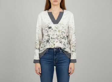 ccc trampki biale: Bluzka damska, rozmiar L — 6