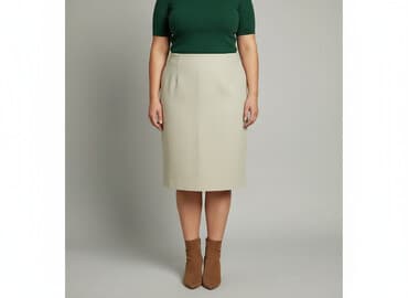 plisowane spódnice szara: Spódnica damska, rozmiar XL — 6