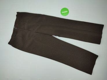 zara woskowane spodnie: Material trousers for women, size S (EU 36) — 2