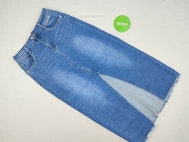 spódniczka dżinsowe z wysokim stanem: Spódnica damska, rozmiar M — 2