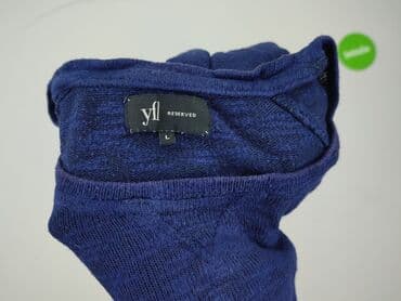 sweter w chmurki reserved: Reserved YFL, Sweter damski, rozmiar L — 4