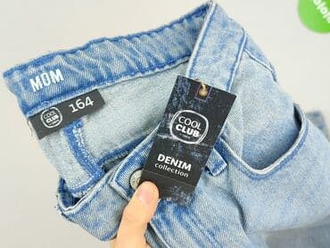 ciepłe rajstopy: Spodnie jeansowe, Cool Club, 14 lat, 164, stan - Bardzo dobry — 5