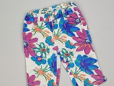 cropped hello kitty: Spodnie jeansowe, 3-4 lat, 104, stan - Bardzo dobry — 1