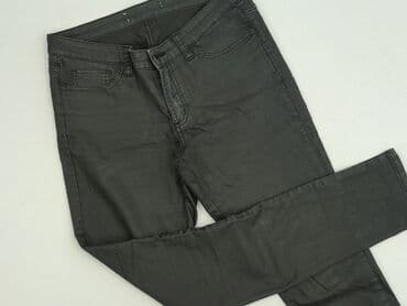 baggy grey jeans: Denim, Jeansy damskie, rozmiar M — 1