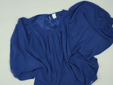 bluzki basic z dekoltem v: Vila, Women's blouse, size L (EU 40) — 1