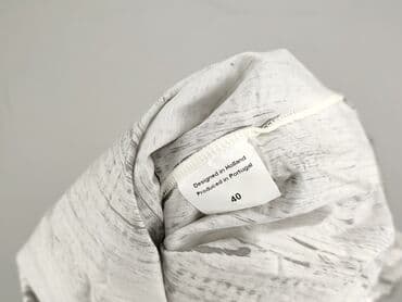 koszulki z długim rękawem damskie karl kani: Black, Women's blouse, size L — 6