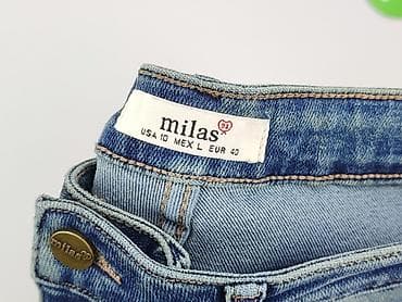mom fit mango: Jeansy damskie, rozmiar L — 4