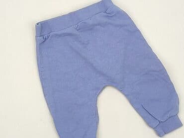 biale spodnie woskowane: Sweatpants, Fox&Bunny, 9-12 months, condition - Good — 1