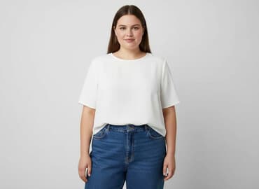 hm bluzki z krótkim rękawem: H&M, Bluzka damska, rozmiar XL — 7