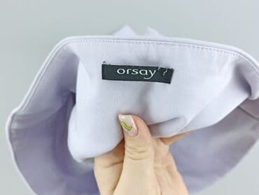 woskowane legginsy z wysokim stanem zara: Orsay, Material trousers for women, size S (EU 36) — 4