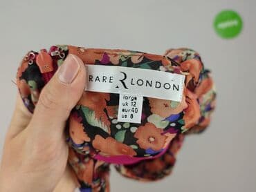 czerwone długie sukienki: Rare London, Sukienka damska, rozmiar L — 4