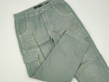 stradivarius cargo: Bershka, Spodnie cargo damskie, L — 1