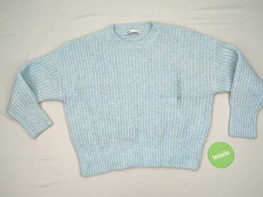 niebieska bluza genzie: Zara, Sweter damski, rozmiar S — 2