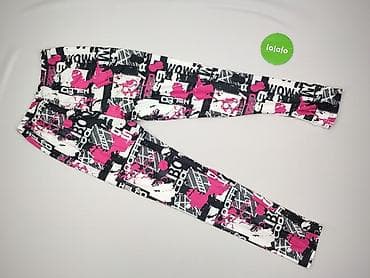 leopard jeans: Legginsy Sportowe damskie, rozmiar L — 3