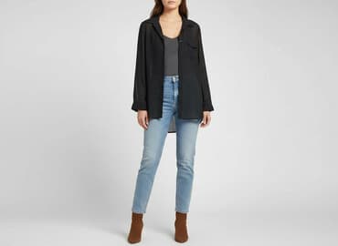 koszulki z długim rękawem damskie fila: F&F, Koszula damska, rozmiar L — 1