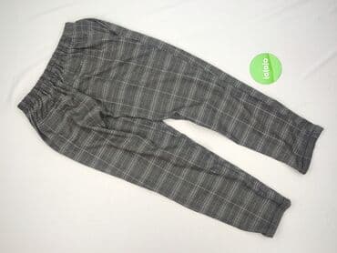 spodnie piżamowe w kratę damskie: Sinsay, Spodnie materiałowe damskie, rozmiar M — 3