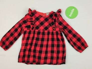 koszula z aplikacjami: Blouse, Little kids, 4-5 years, 104-110 cm, condition - Very good — 2