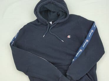 koszulka barcelony z własnym imieniem: Champion, Bluza z kapturem dla mężczyzn, M — 1