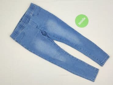 srebrne paski do sukienki: Jeans, Destination, 9 years, 128/134, condition - Perfect — 2